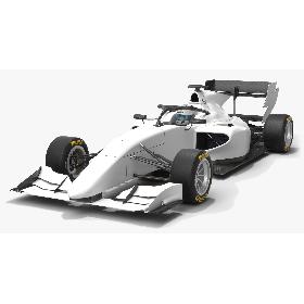 Dallara F3 Formula 3 Season 2020 3D model